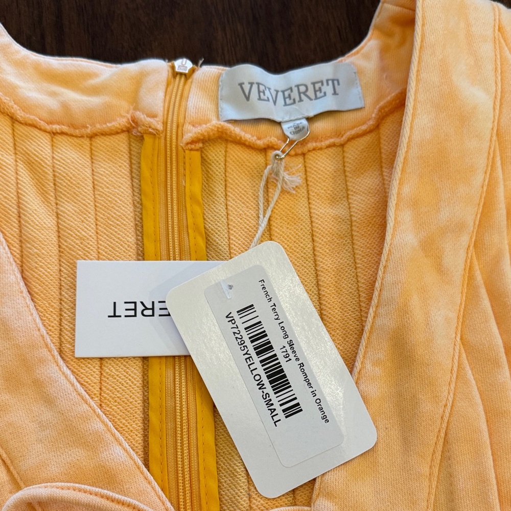 Peach Jumpsuit Romper - Picture 2 of 8